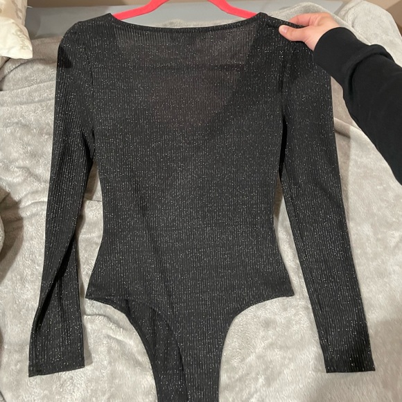 Sparkle black bodysuit - Picture 2 of 4